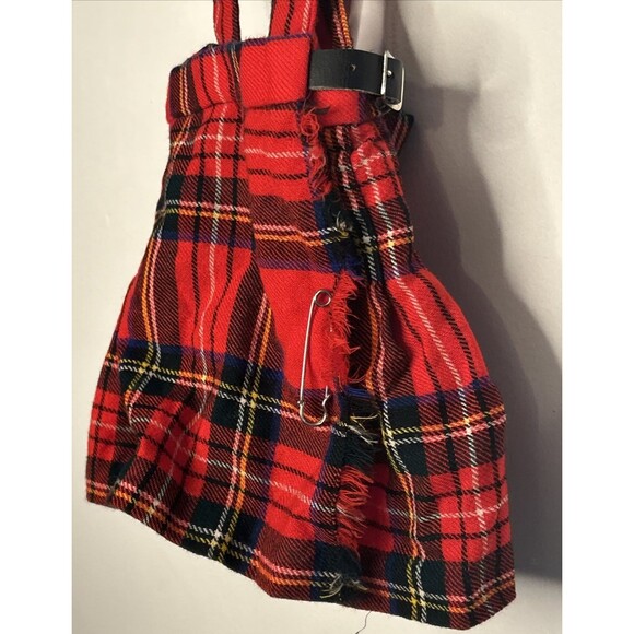 Edinburgh Woollen Mill Toddler Age 2 Tartan Kilt Suspender Family Photo Scottish - Picture 3 of 6